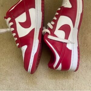 Nike Sneakers in Red and White